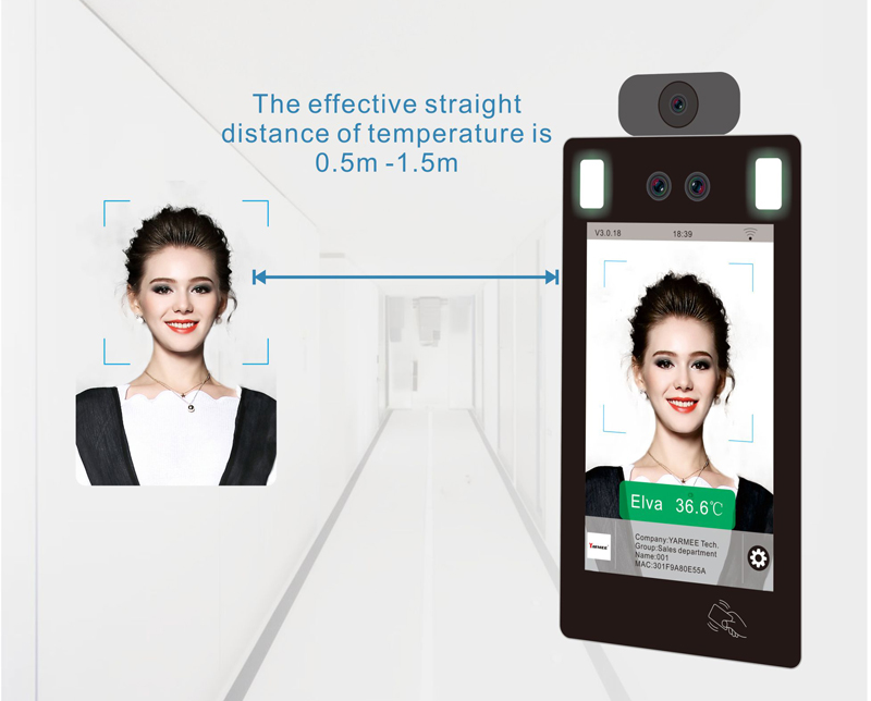 YF220 Face Recognition Infrared Thermometer