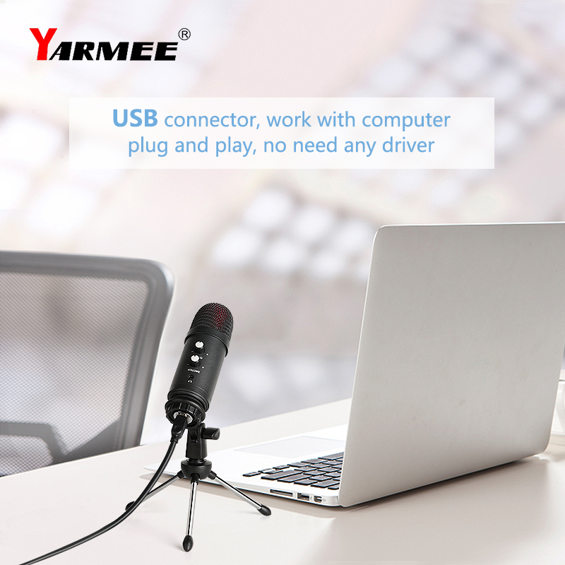 USB PC microphone for computer YR06